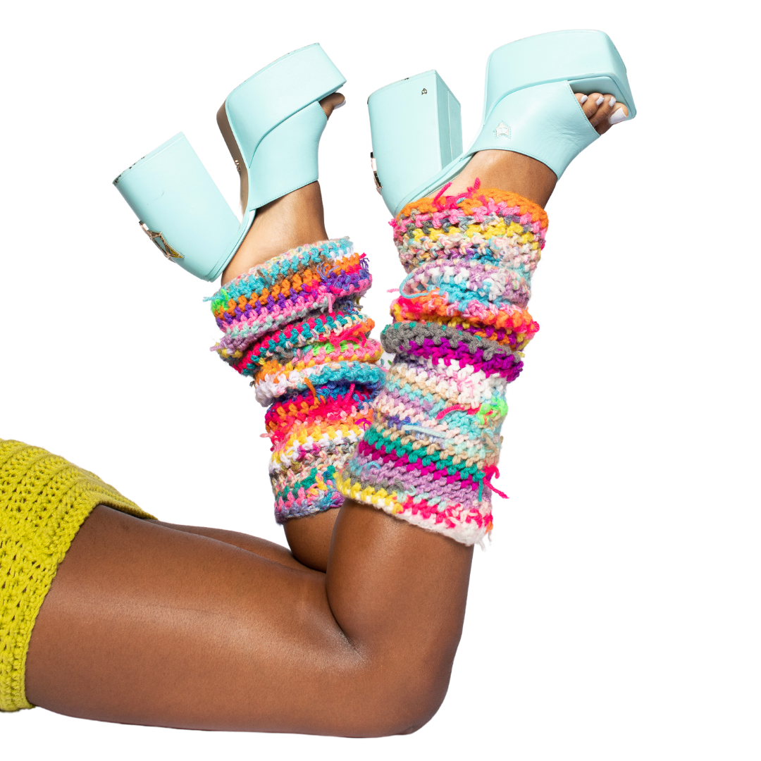 FREE} Women's Leg Warmer Knitting Pattern  Calcetines de lana, Calcetín de  punto, Polainas